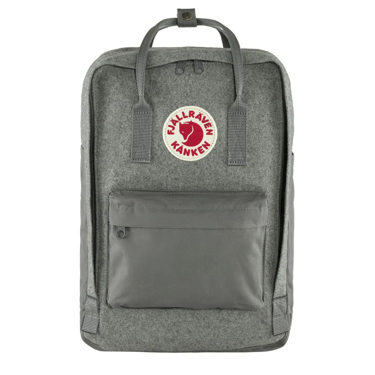 Fjallraven Kanken Re-Wool Laptop 15 Granite Grey - My Fox Bag Fjallraven Kanken Re-Wool Laptop 15 Granite Grey - My Fox Bag