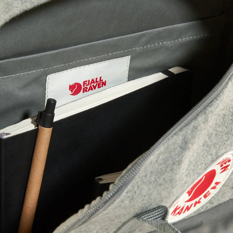 Fjallraven Kanken Re-Wool Laptop 15  Granite Grey Fjallraven Kanken Bags