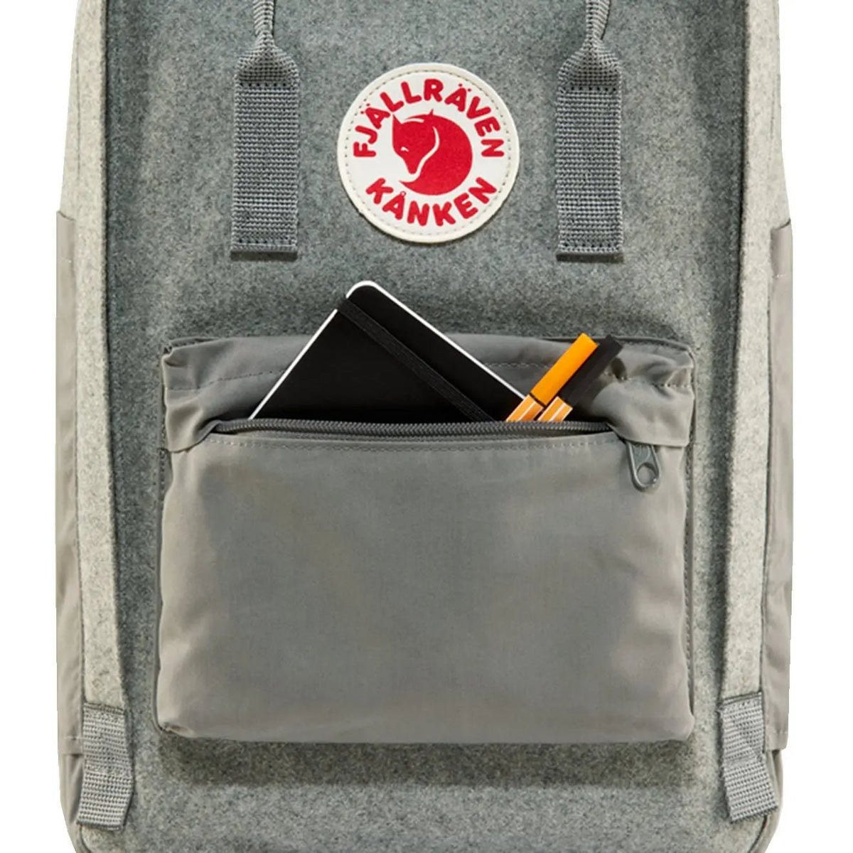 Fjallraven Kanken Re-Wool Laptop 15 Granite Grey - My Fox Bag