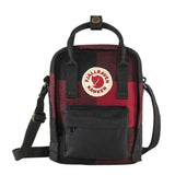 Fjallraven Kanken Re-Wool Sling Red-Black Fjallraven Kanken Bags