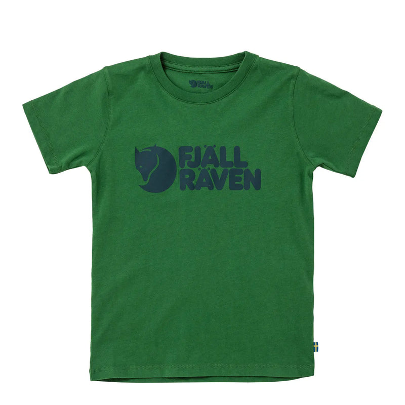 Fjallraven Kids Logo T-Shirt Palm Green Fjallraven