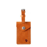 Fjallraven Leather Luggage Tag Leather Cognac Fjallraven