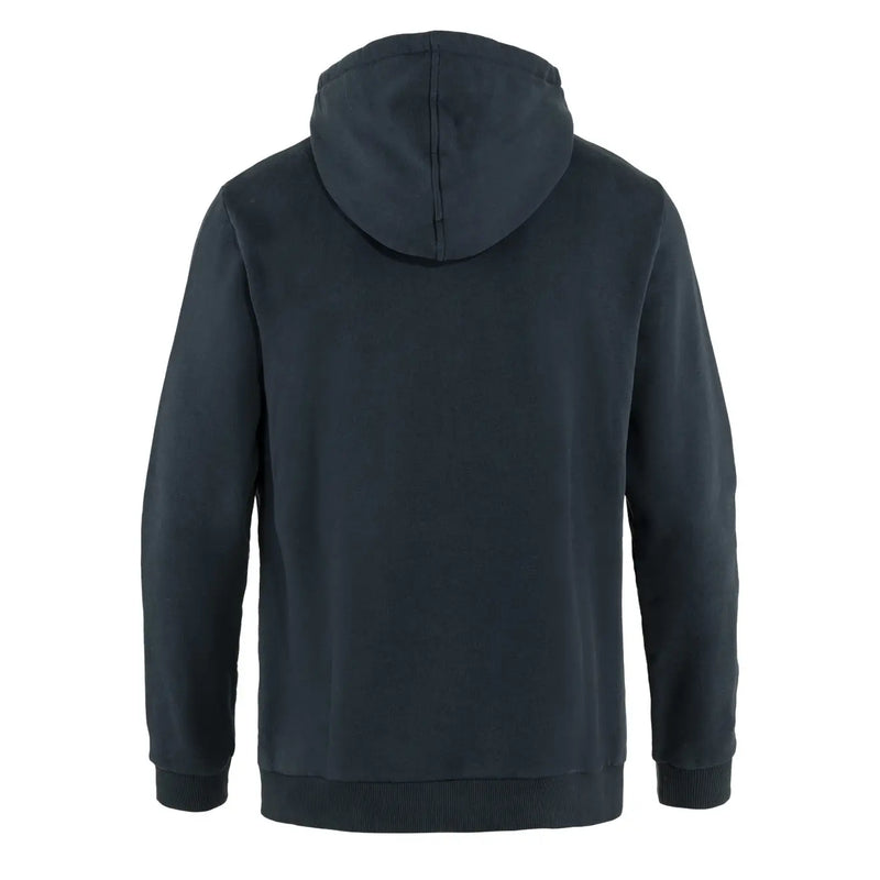 Fjallraven Logo Hoodie Dark Navy Fjallraven