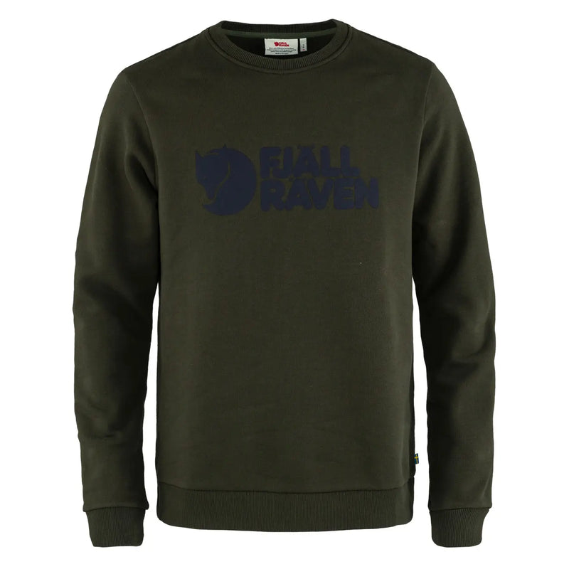 Fjallraven Logo Sweater Deep Forest Fjallraven