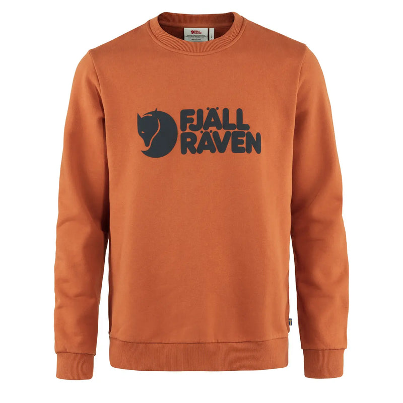 Fjallraven Logo Sweater Terracotta Brown Fjallraven