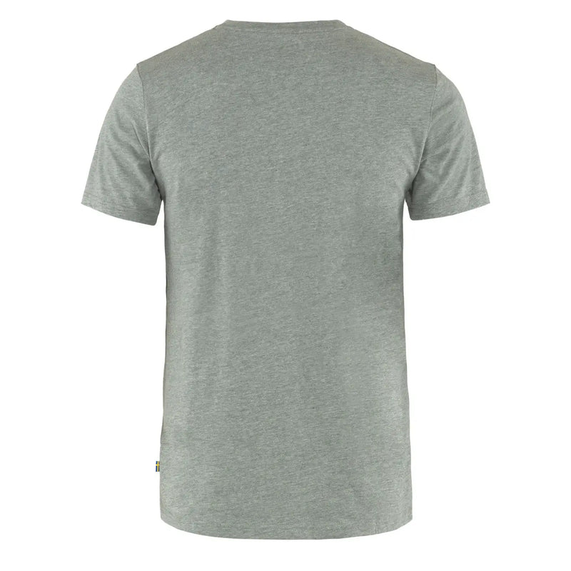 Fjallraven Logo T-Shirt Grey Melange Fjallraven