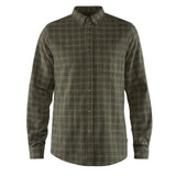 Fjallraven Ovik Flannel Shirt Deep Forest Fjallraven
