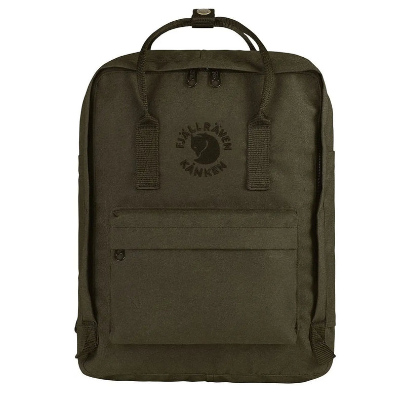 Fjallraven Re-Kanken Classic Backpack Dark Olive - Main Image