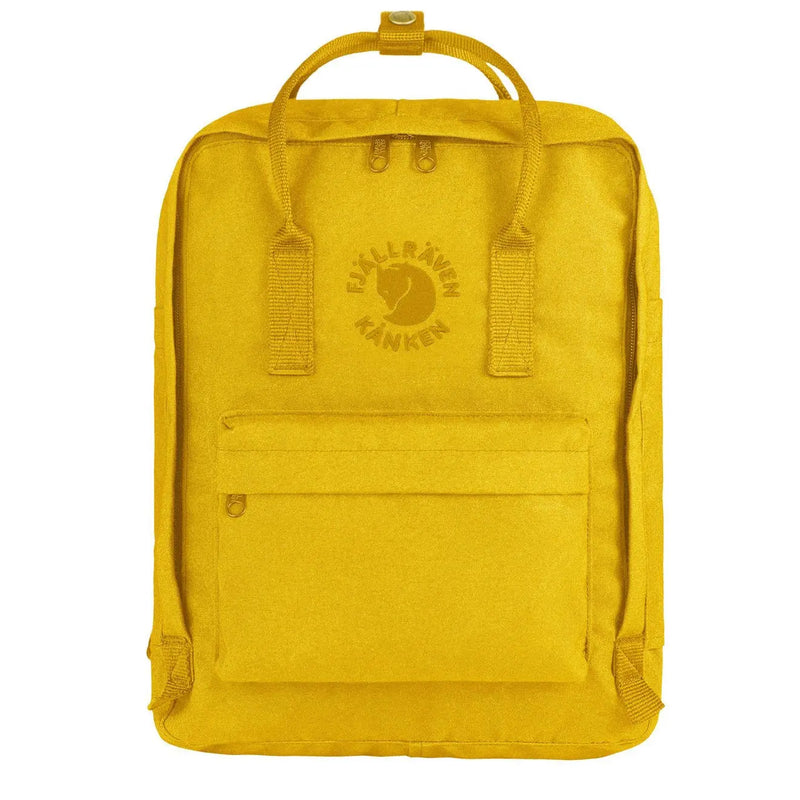 Fjallraven Re-Kanken Classic Backpack Sunflower Yellow Fjallraven Kanken Bags