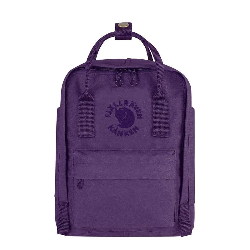 Fjallraven Re-Kanken Mini Backpack Deep Violet Fjallraven Kanken Bags