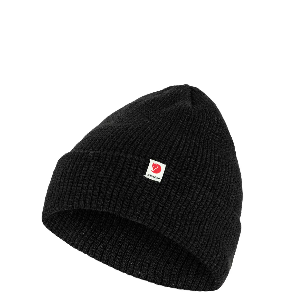 Fjallraven Tab Beanie Hat Black | My Fox Bag