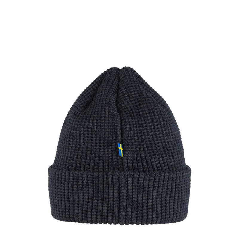 Fjallraven Tab Beanie Hat Dark Navy | My Fox Bag