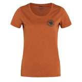 Fjallraven Womens 1960 Logo T-Shirt Terracotta Brown Fjallraven