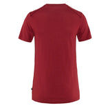 Fjallraven Womens Abisko Wool SS T-Shirt Pomegranate Red Fjallraven