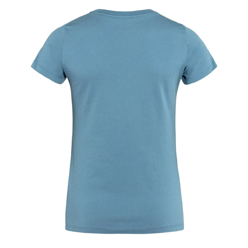 Fjallraven Womens Arctic Fox Print T-Shirt Dawn Blue / Terracotta Fjallraven