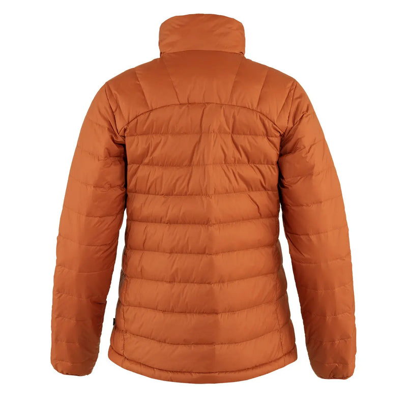 Fjallraven Womens Expedition Pack Down Jacket Terracotta Brown Fjallraven