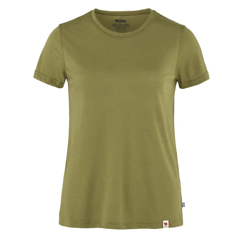 Fjallraven Womens High Coast Lite T-Shirt Moss Green Fjallraven