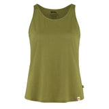 Fjallraven Womens High Coast Lite Tank Top Moss Green Fjallraven
