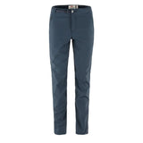 Fjallraven Womens High Coast Trail Trousers Navy Fjallraven