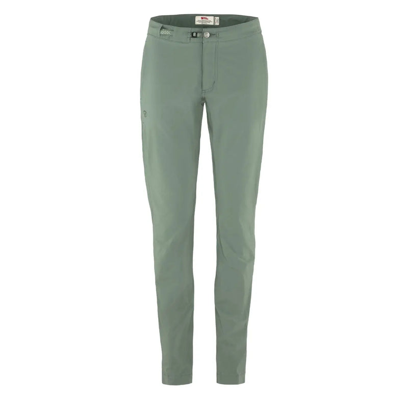 Fjallraven Womens High Coast Trail Trousers Patina Green Fjallraven
