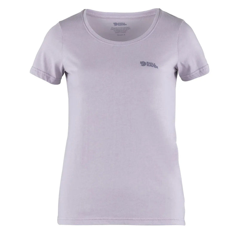 Fjallraven Womens Logo T-Shirt Pastel Lavender Fjallraven