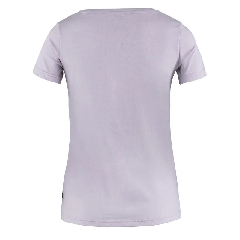 Fjallraven Womens Logo T-Shirt Pastel Lavender Fjallraven