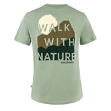 Fjallraven Womens Nature T-Shirt Sage Green Fjallraven
