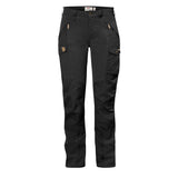 Fjallraven Womens Nikka Trousers Curved Black Fjallraven
