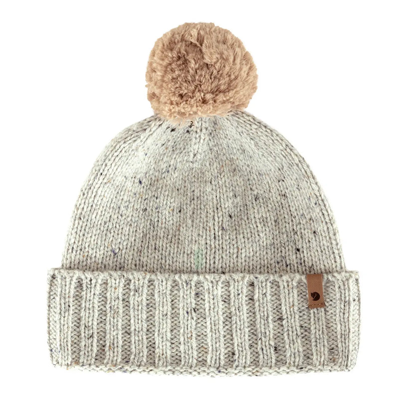 Fjallraven Womens Ovik Pom Hat Chalk White Fjallraven