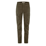 Fjallraven Womens Stina Trousers Dark Olive Fjallraven