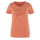 Fjallraven Womens Sunrise T-Shirt Rowan Red / Melange Fjallraven