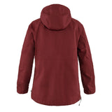 Fjallraven Womens Vardag Anorak Bordeaux Red Fjallraven