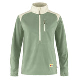 Fjallraven Womens Vardag Lite Fleece Sage Green / Chalk White Fjallraven