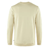 Fjallraven 1960 Logo Badge Sweater Chalk White - My Fox Bag