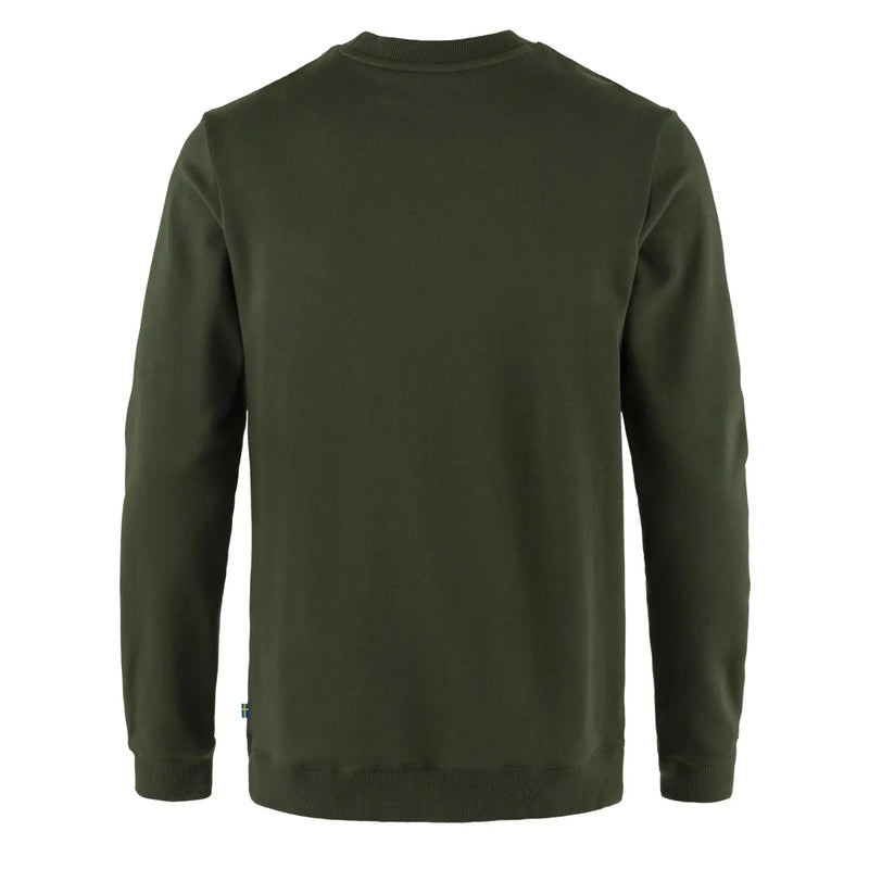 Fjallraven 1960 Logo Badge Sweater Deep Forest