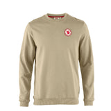 Fjallraven 1960 Logo Badge Sweater Fossil - My Fox Bag