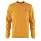Fjallraven 1960 Logo Badge Sweater Mustard Yellow - My Fox Bag