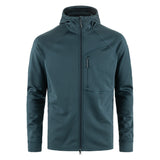 Fjallraven Abisko Grid Fleece Hoodie Mountain Blue - My Fox Bag