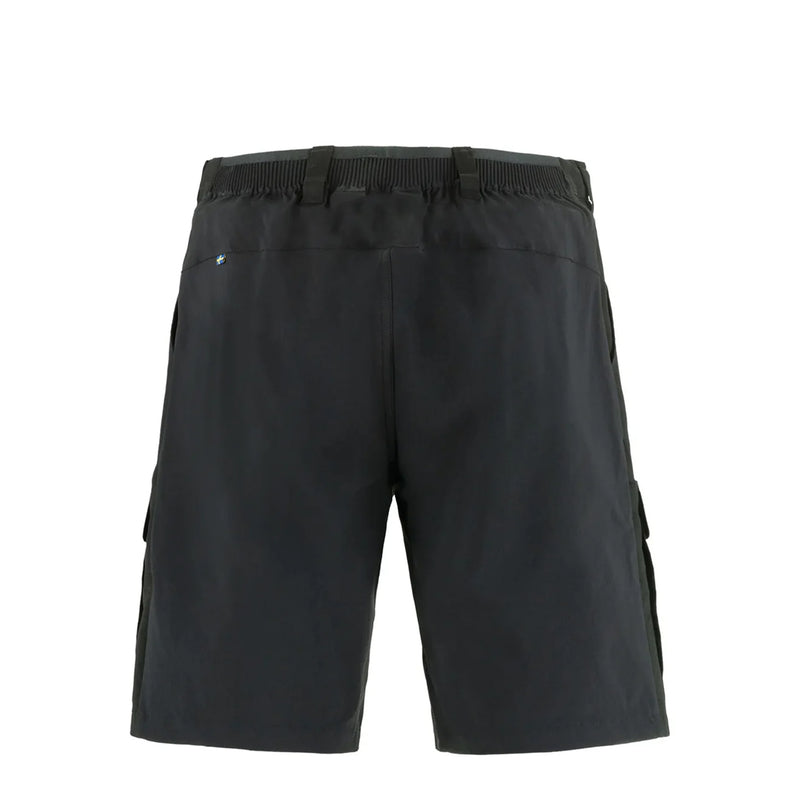Fjallraven Abisko Hybrid Trail Shorts Black - My Fox Bag