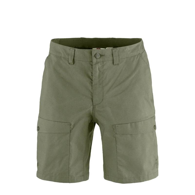 Fjallraven Abisko Hybrid Trail Shorts Laurel Green - My Fox Bag
