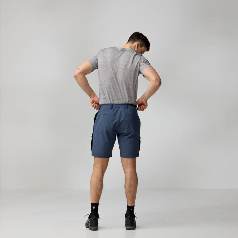 Fjallraven Abisko Hybrid Trail Shorts Laurel Green - My Fox Bag
