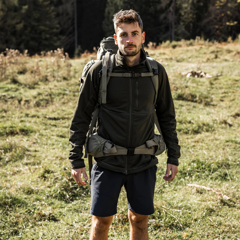 Fjallraven Abisko Trail Stretch Shorts Suede Brown - My Fox Bag