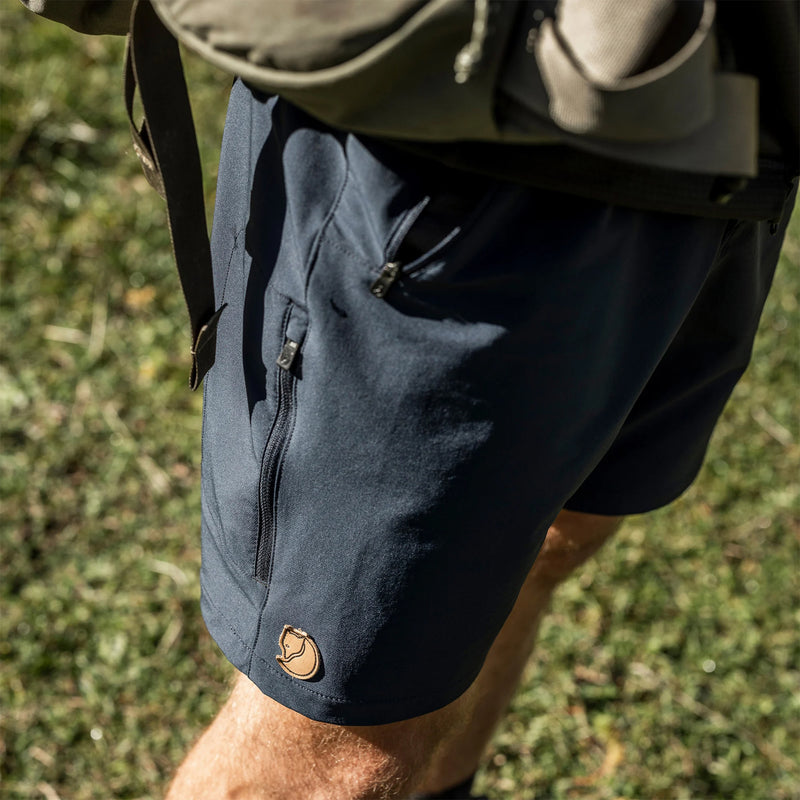 Fjallraven Abisko Trail Stretch Shorts Suede Brown - My Fox Bag