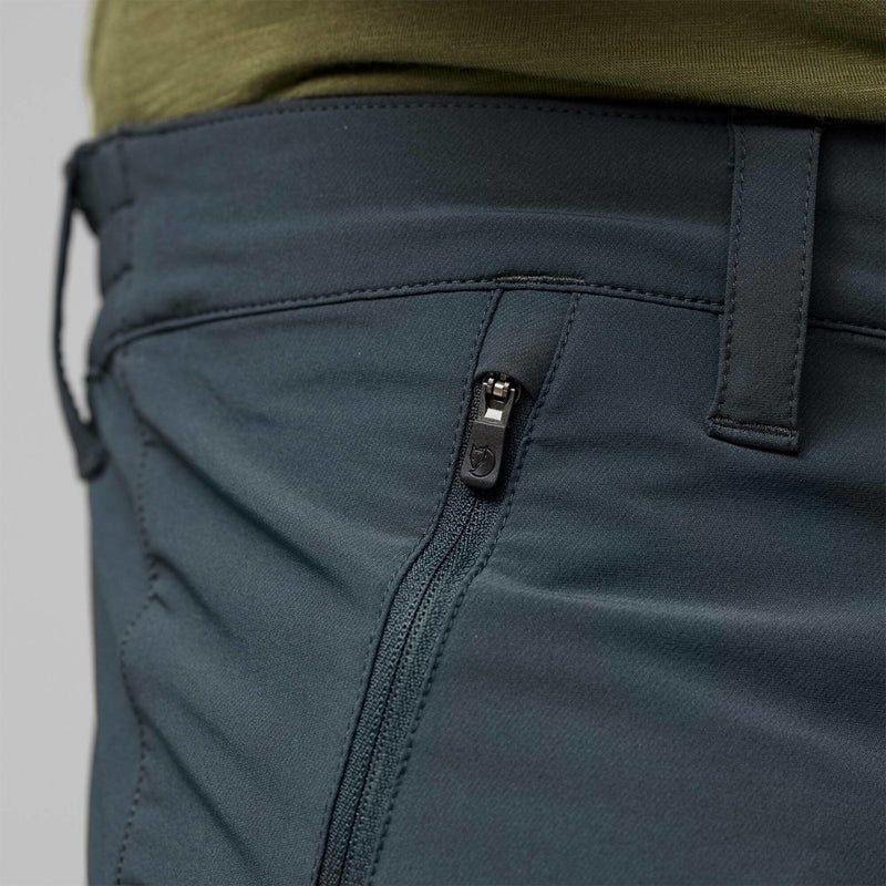 Fjallraven Abisko Trail Stretch Shorts Suede Brown - My Fox Bag