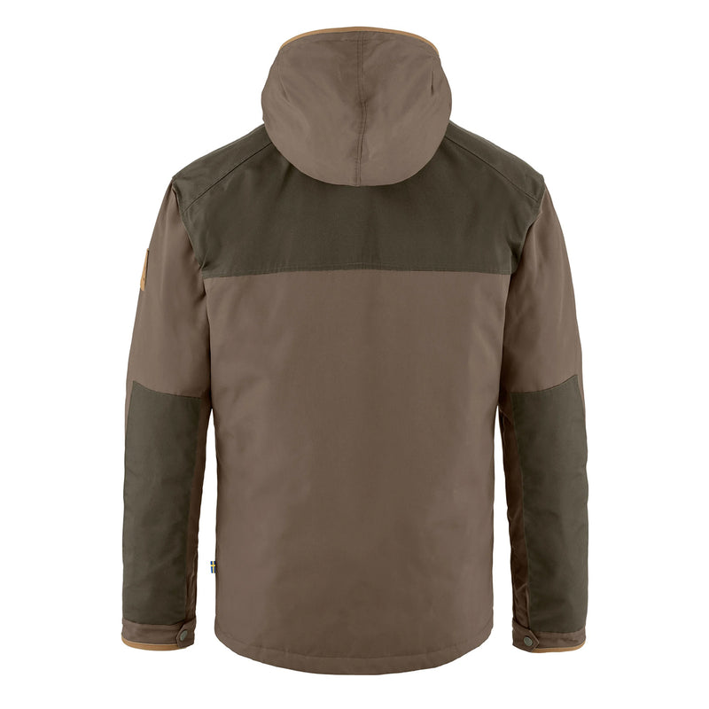 Fjallraven Greenland Down Jacket Suede Brown Dark Olive