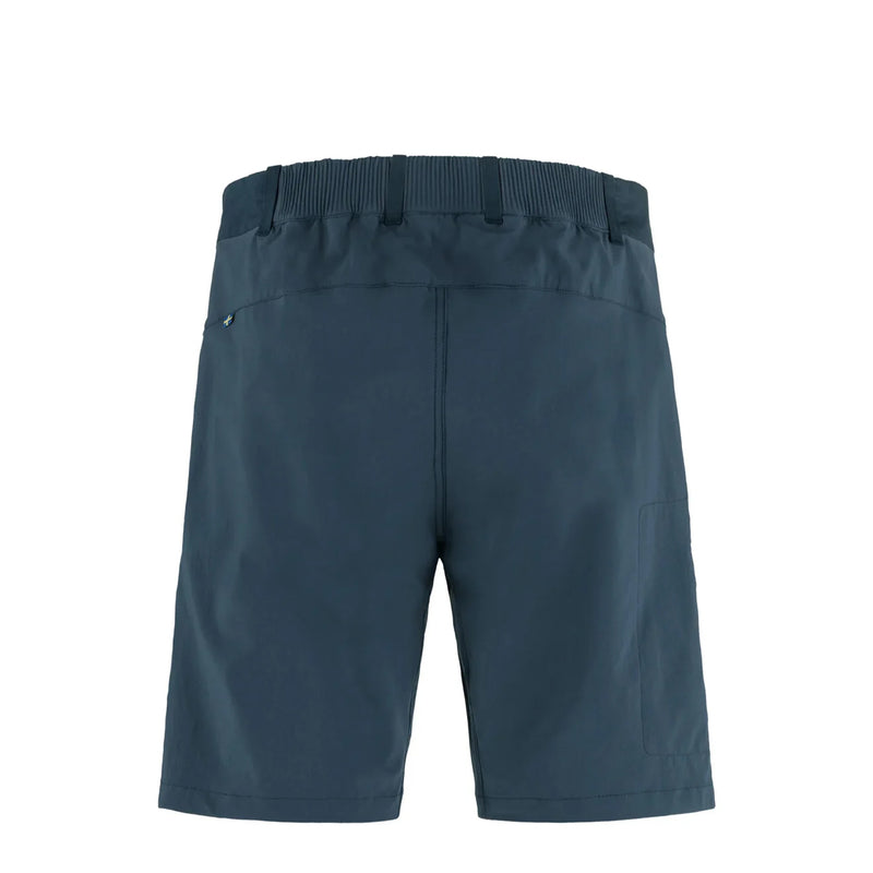 Fjallraven Hoja Hybrid Shorts Navy - My Fox Bag