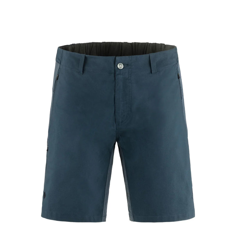 Fjallraven Hoja Hybrid Shorts Navy - My Fox Bag