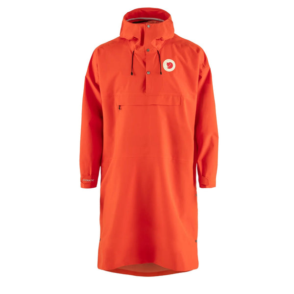 Fjallraven Hoja Rain Fox Poncho Flame Orange - My Fox Bag