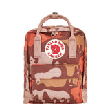 Fjallraven Kanken Graphics Mini Chalk Rose / Hidden Animals