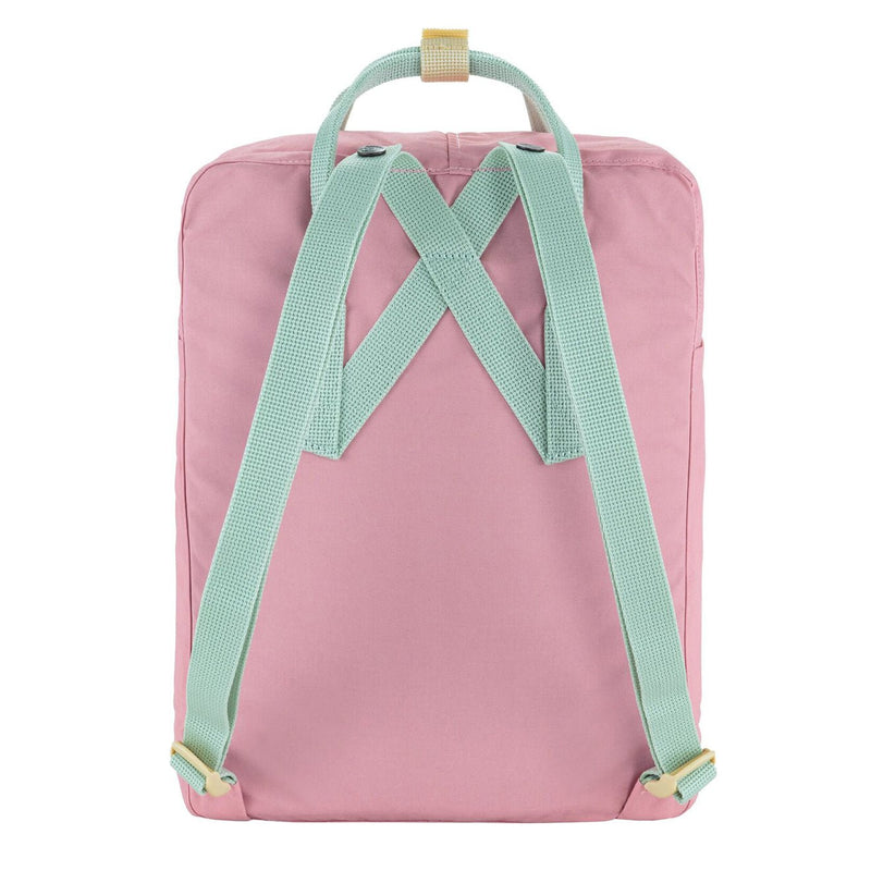 Fjallraven Backpack Kanken Koncept (pink/mint green)